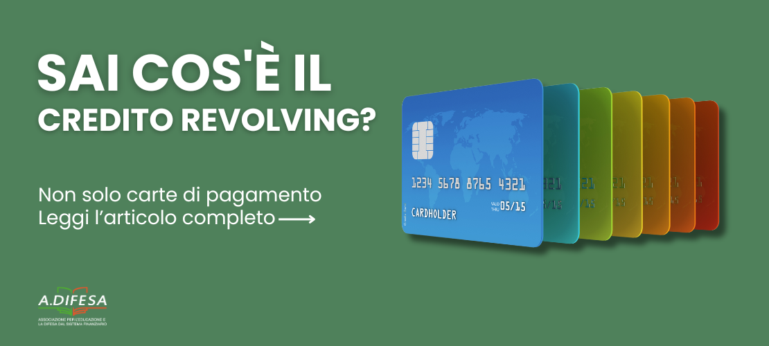 Visual ADifesa – Blog – Credito revolving, che significa?